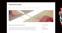 Desktop Screenshot of crossfitsantaclarita.com